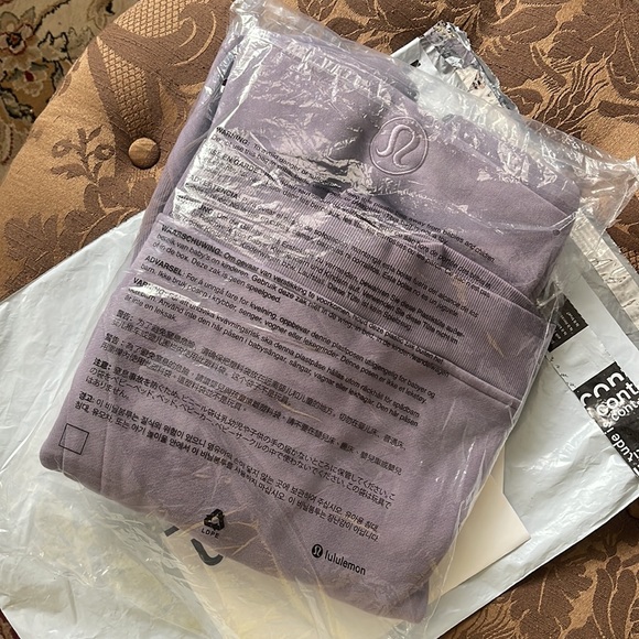 Lululemon Scuba Oversized 1/2 Zip Hoodie In dusky Lavender XL/XXL, M/L, XS/S - Picture 6 of 6